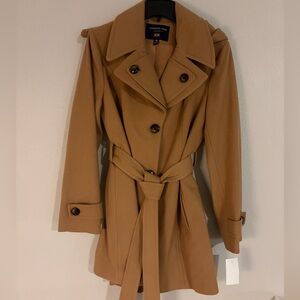 NWT London Fog Women's Camel Trench Coat